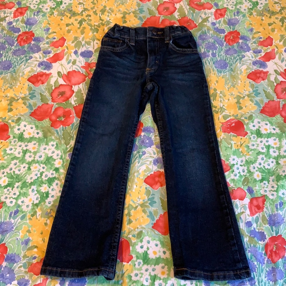 Wrangler Classic Boot Cut Jeans Adjustable Waist 6 Slim